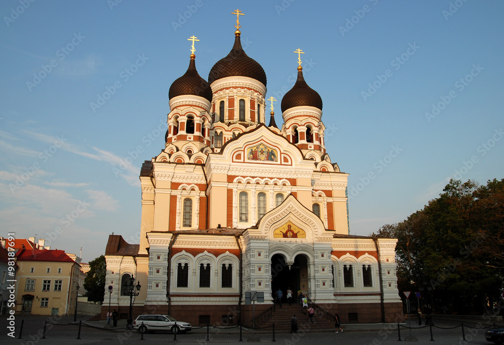 Alexander-Newski-Kathedrale in Tallinn, Estland