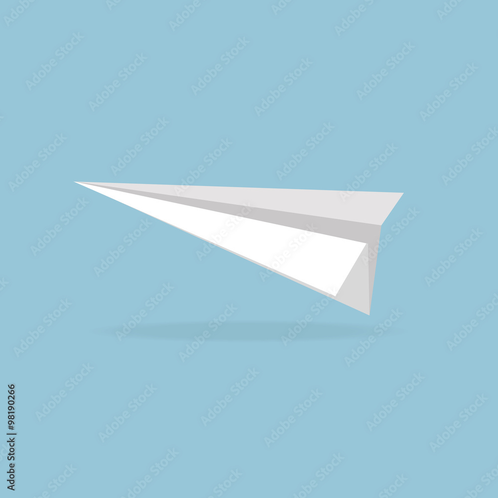 vector illustration of Paper plane, flat design vector illustration of Paper plane, flat design