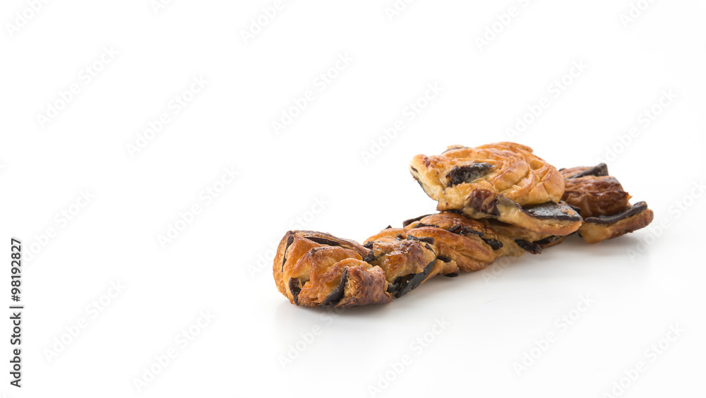 Obraz premium bread stick with chocolate