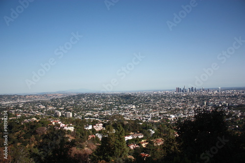 Downtown Los Angeles view from Griffith Park, USA © ClaraNila