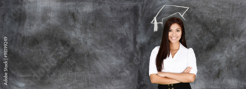 Woman At Business School