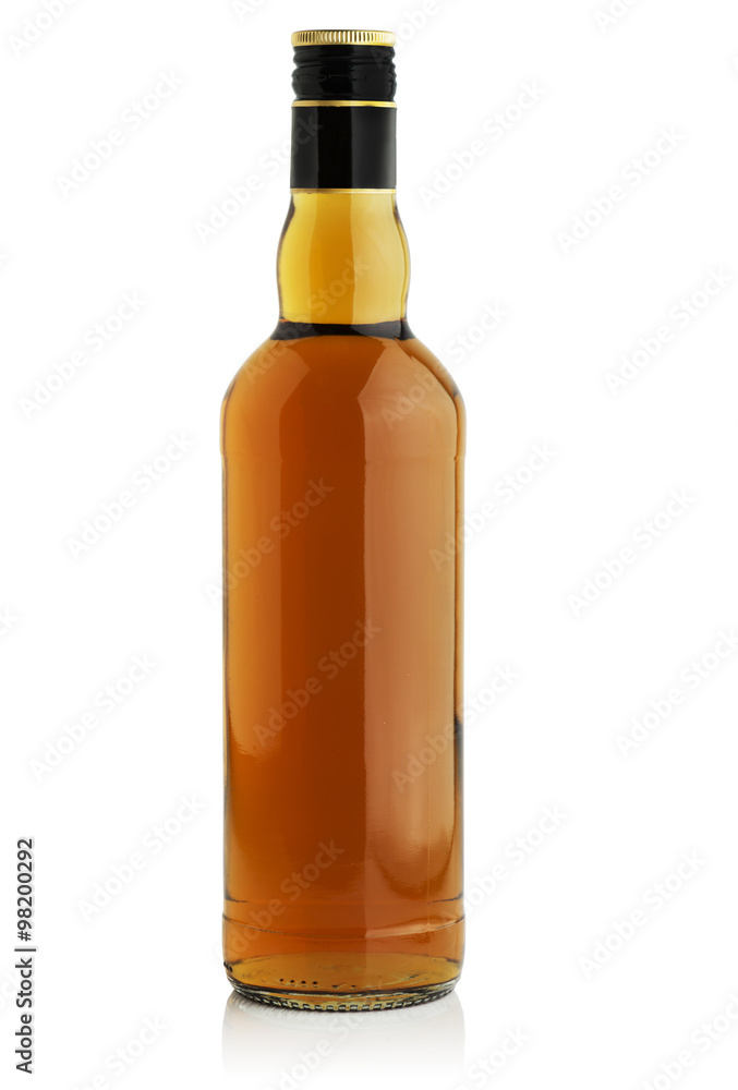 Bottle with alcohol Bottle with alcohol
