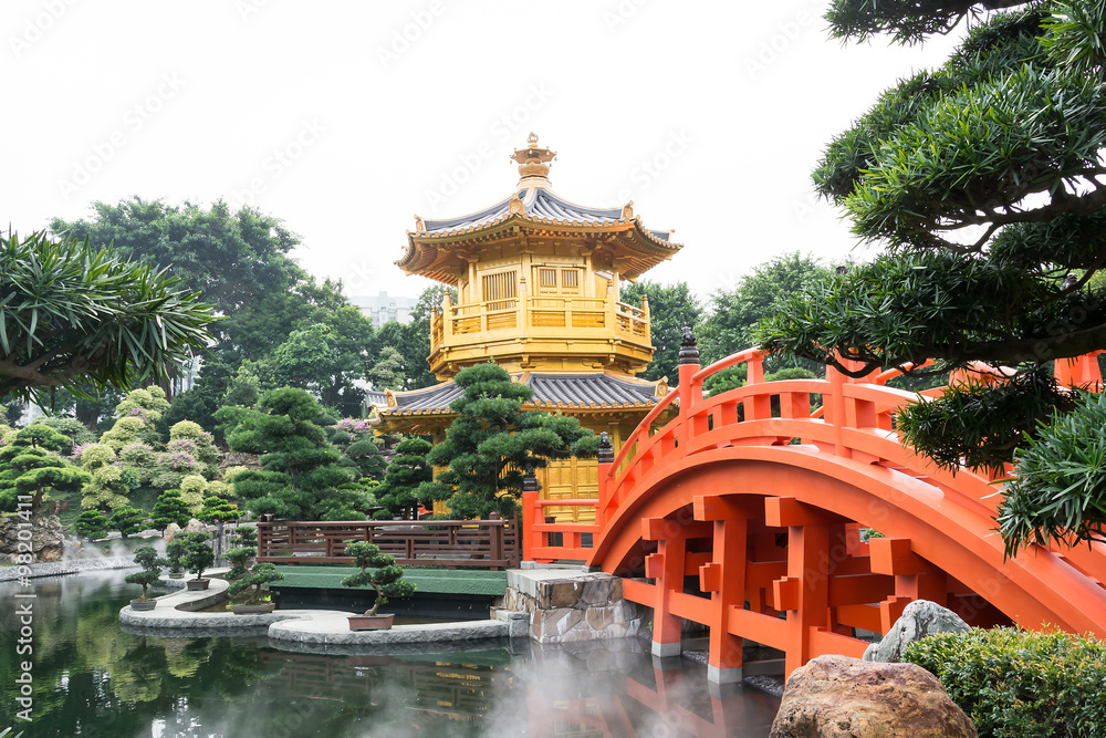Fototapeta premium Nan Lian Garden,This is a government public park,situated at Dia