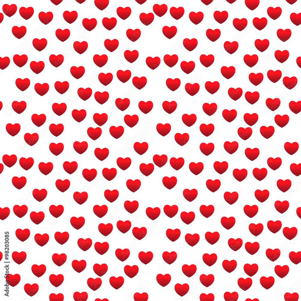 red volumetric hearts red volumetric hearts