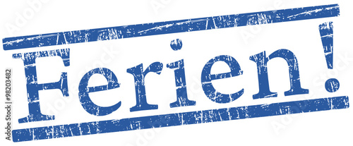 Ferien Stempel  #151215-02