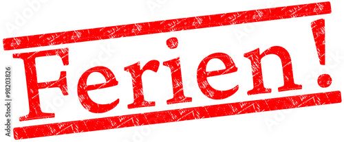 Ferien Stempel  #151215-01