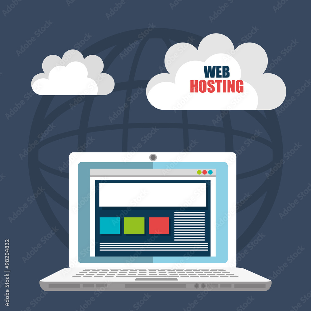 Web hosting and cloud computing