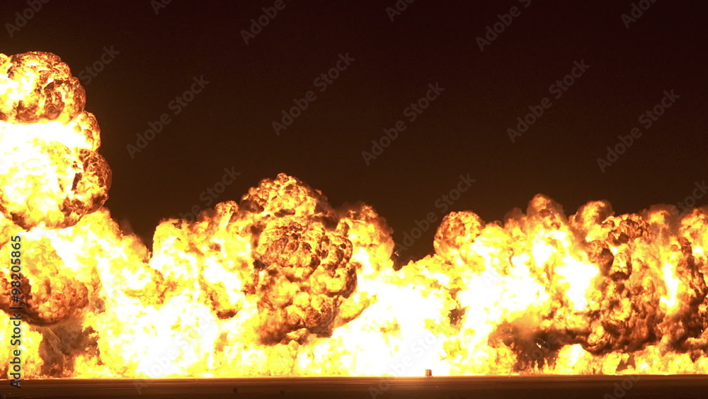 Enormous Fire Explosion