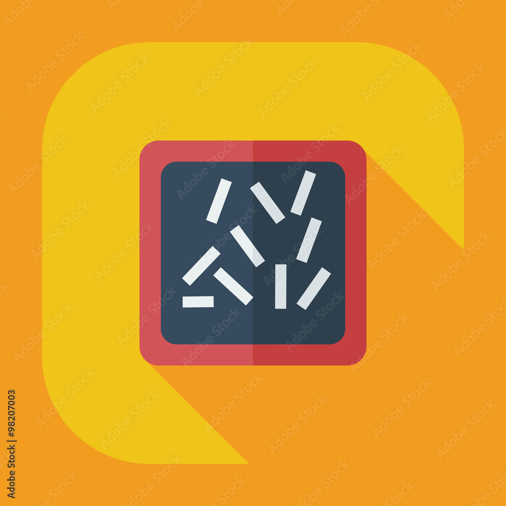 Flat modern design with shadow icons sweet Flat modern design with shadow icons sweet