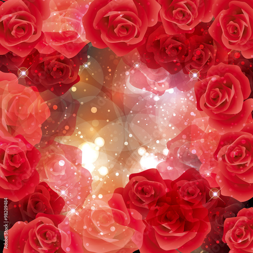 rose background