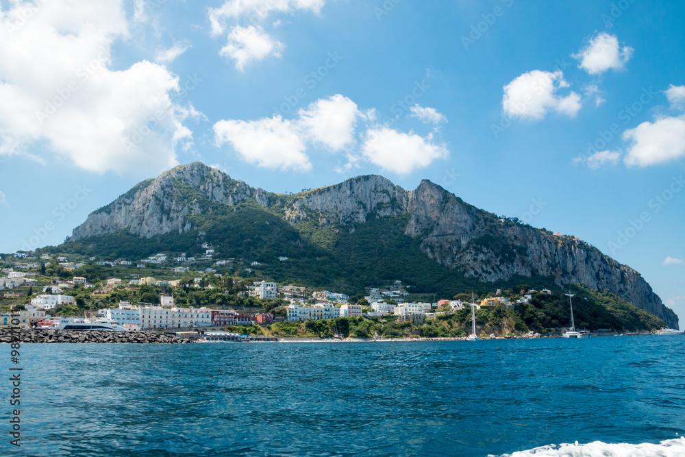 Capri island in Italy Capri island in Italy