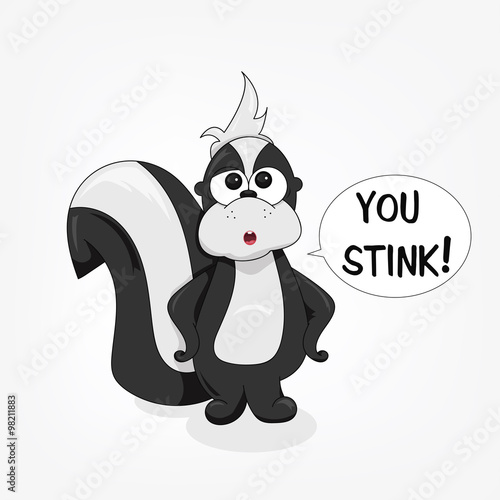 Cartoon Skunk