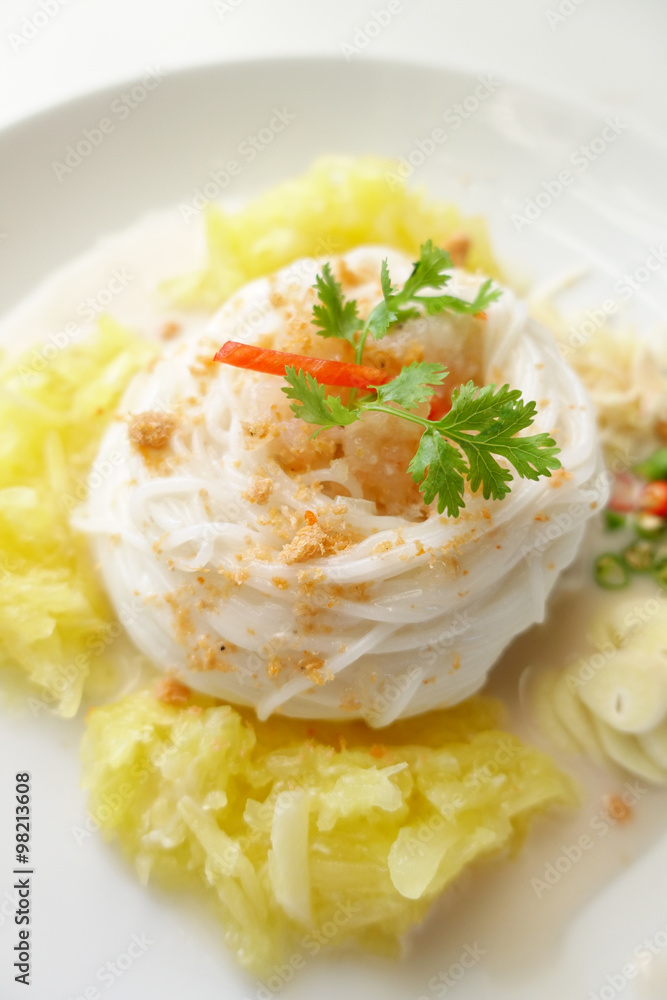 Fermented Rice Flour Noodles /kanomjeen Fermented Rice Flour Noodles /kanomjeen