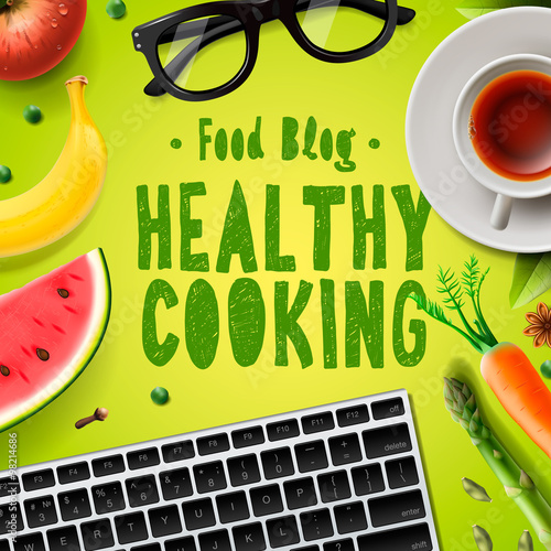 Food blog, healthy cooking recipes