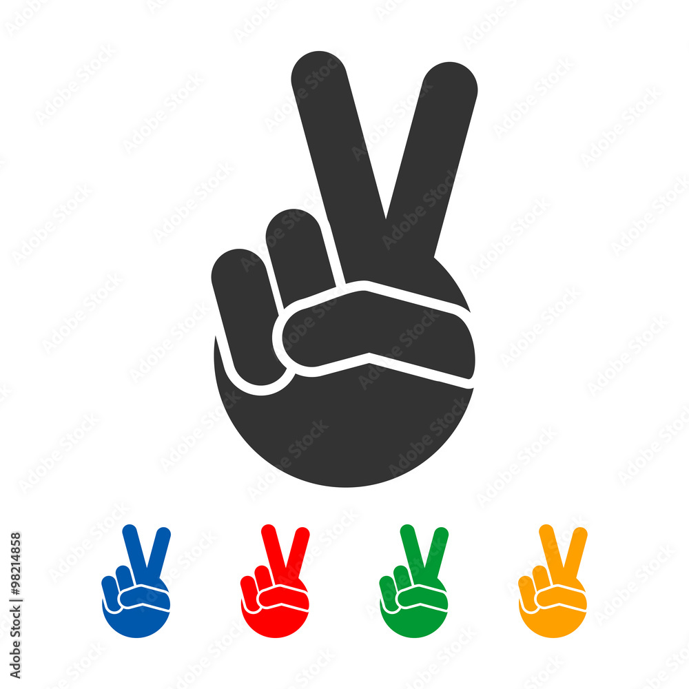 Obraz premium Swear Fingers Gesture