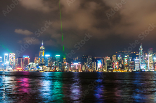 Canvas Print Symphony of lights