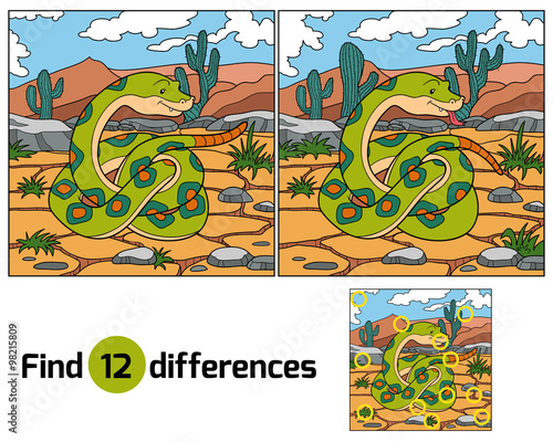 Find differences (snake)