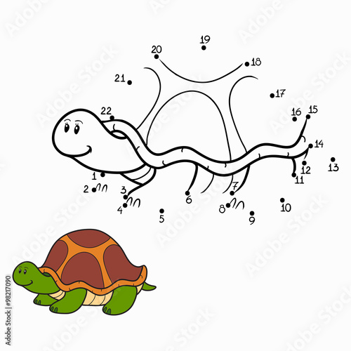 Numbers game (turtle)