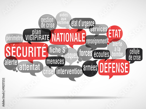 nueage de mots : sécurité nationale