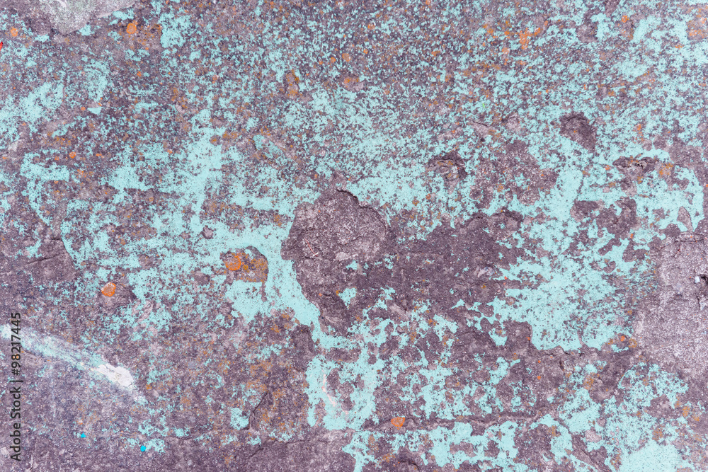 Wall fragment with attritions and cracks Wall fragment with attritions and cracks