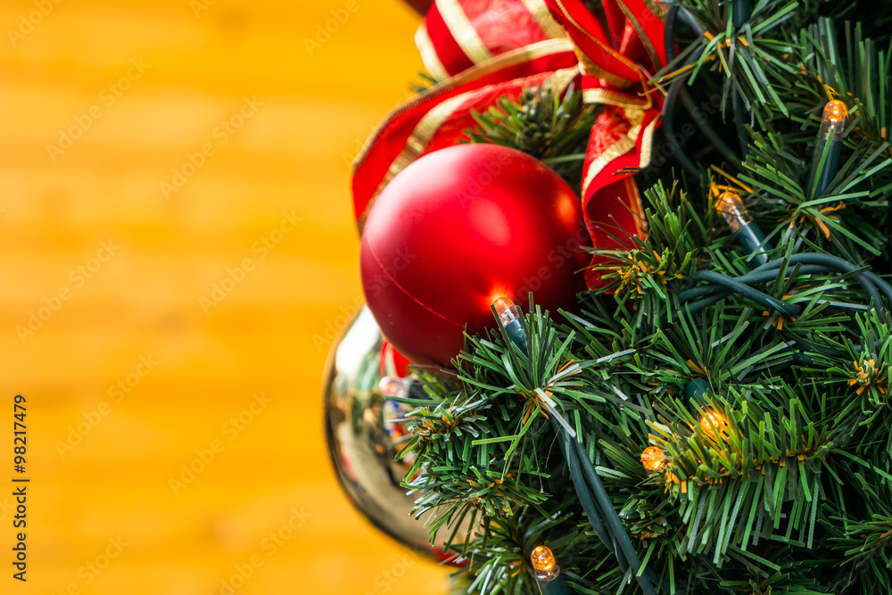 Christmas tree and decorations Christmas tree and decorations