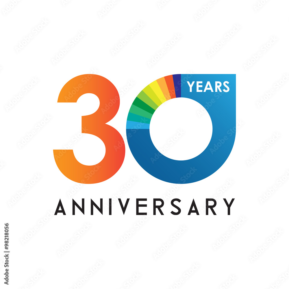 30 anniversary chart logo 30 anniversary chart logo