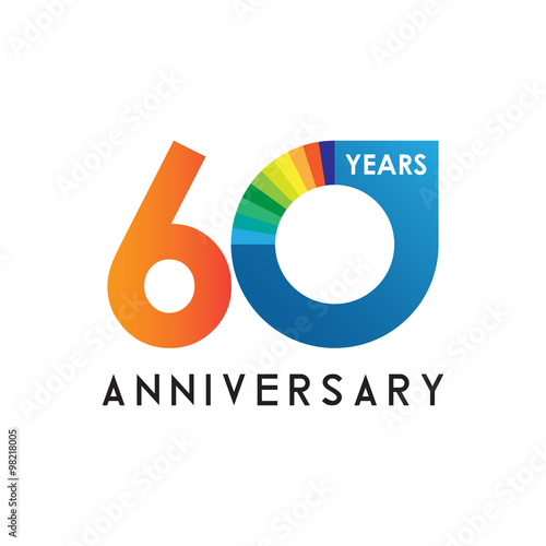 60 anniversary chart logo