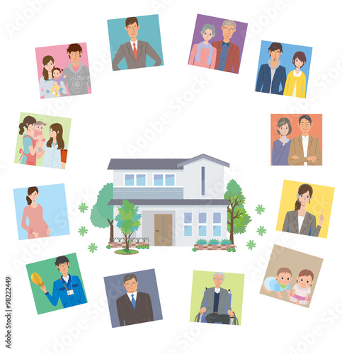 人物　イラスト