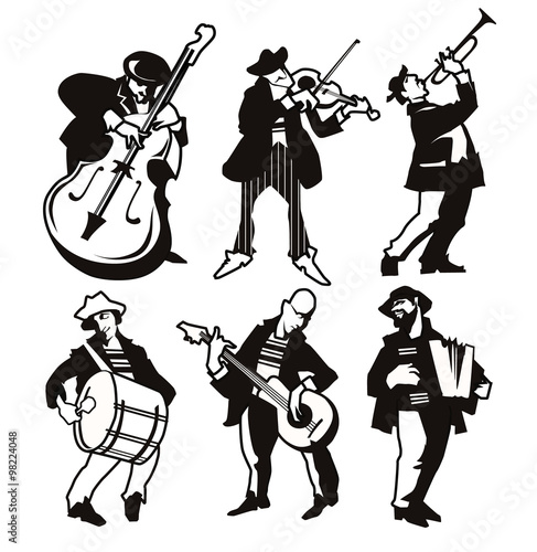 Photography Musicans figures