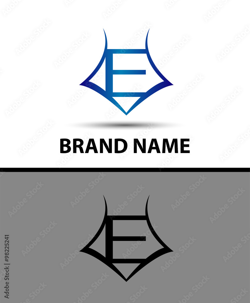 Letter e logo. Business logo vector illustration
Letter e logo. Business logo vector illustration