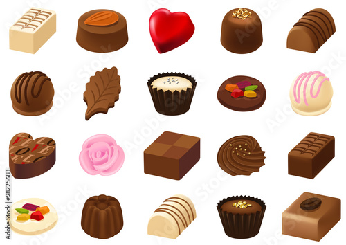 チョコレート20種