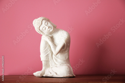 Canvas Print Ceramic Buddha