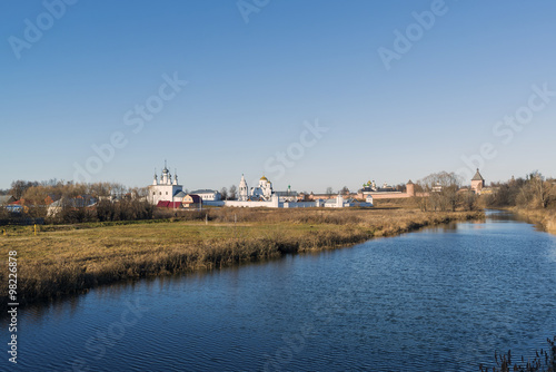 View of Suzdal in late autumn. Golden Ring Russia Travel