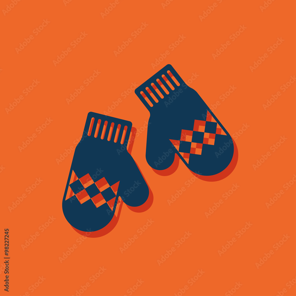 Vector christmas icon. Vector christmas icon.