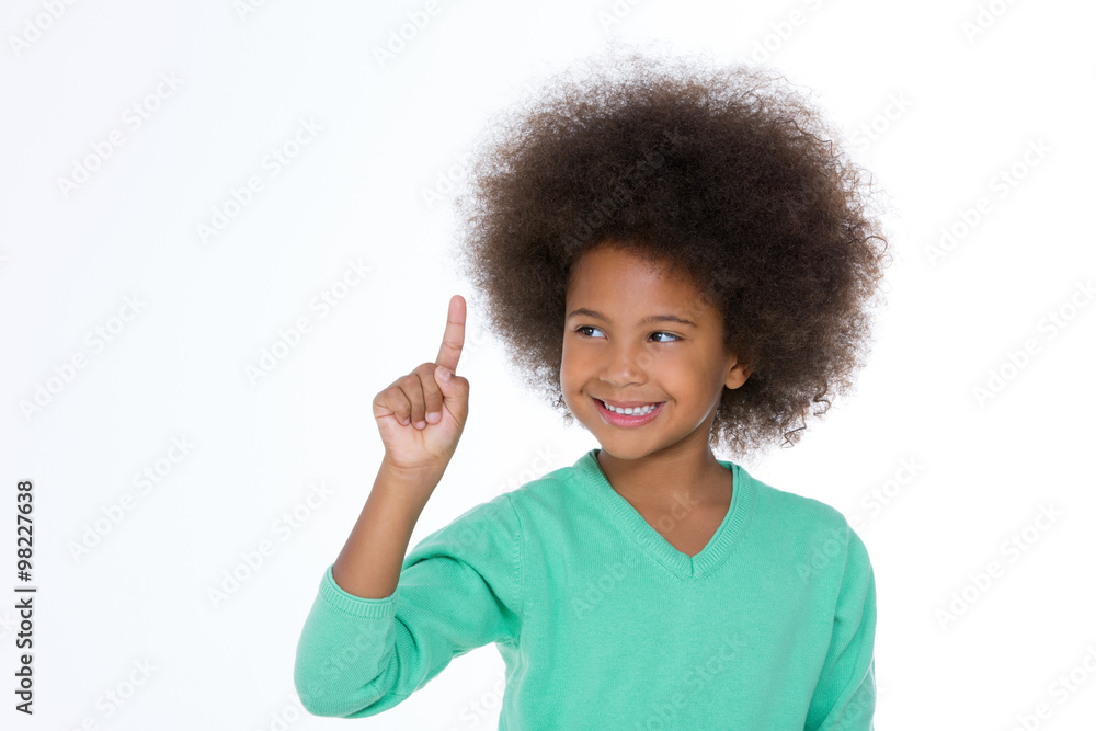 portrait of a smiling child