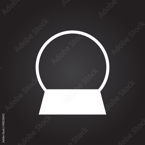 Vector christmas icon.