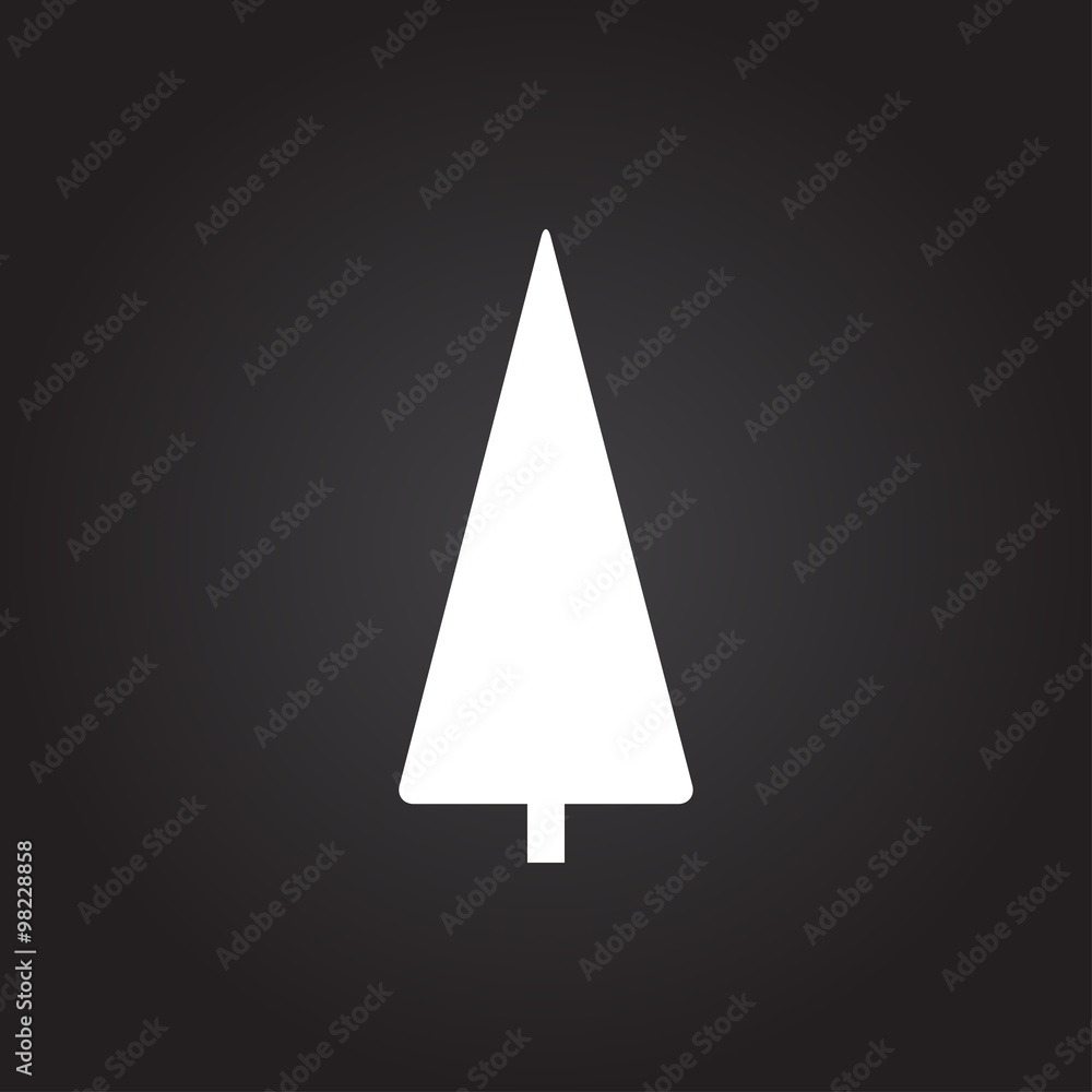 Vector christmas icon. Vector christmas icon.