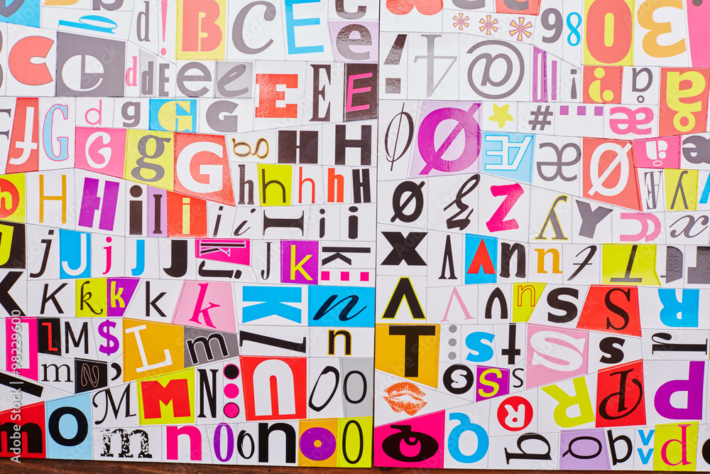 letters from magazine clippings letters from magazine clippings