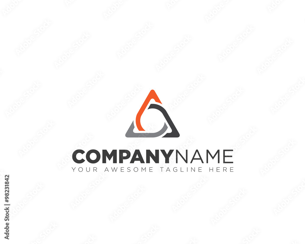 Abstract network logo Abstract network logo