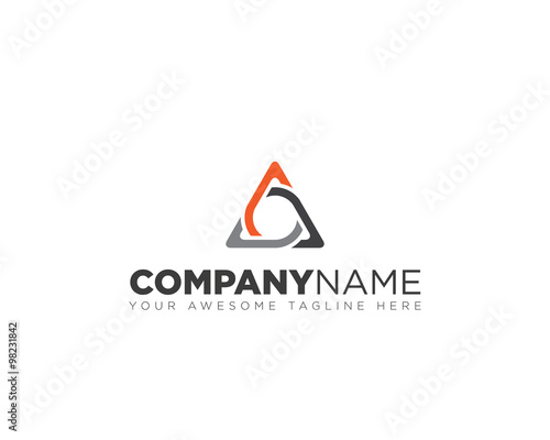 Abstract network logo
