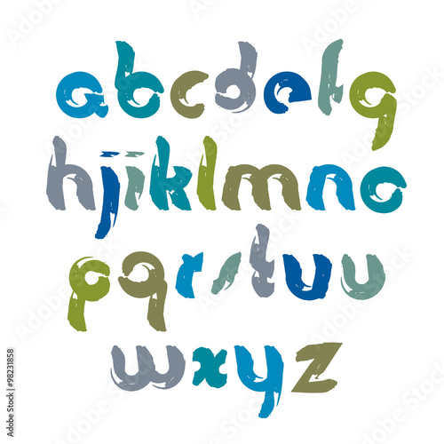 Vector bright acrylic hand-...