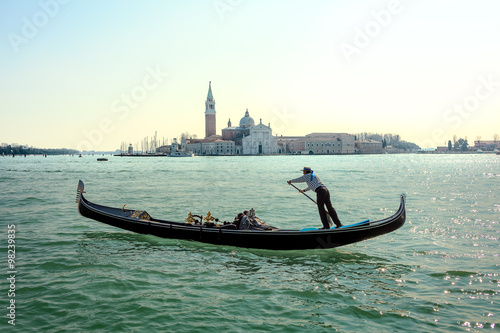 Venice Gondolier © afinocchiaro