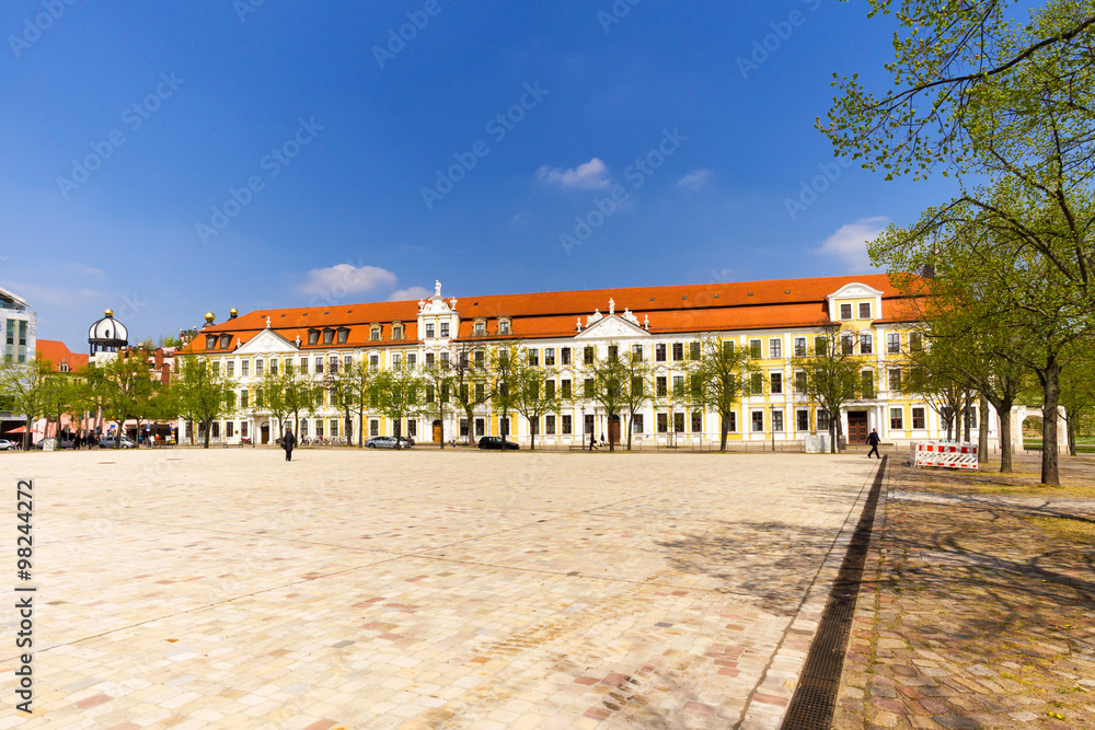 Naklejka premium Domplatz in Magdeburg