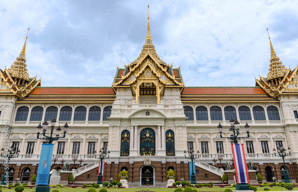 Royal grand palace in Bangkok, Thailand