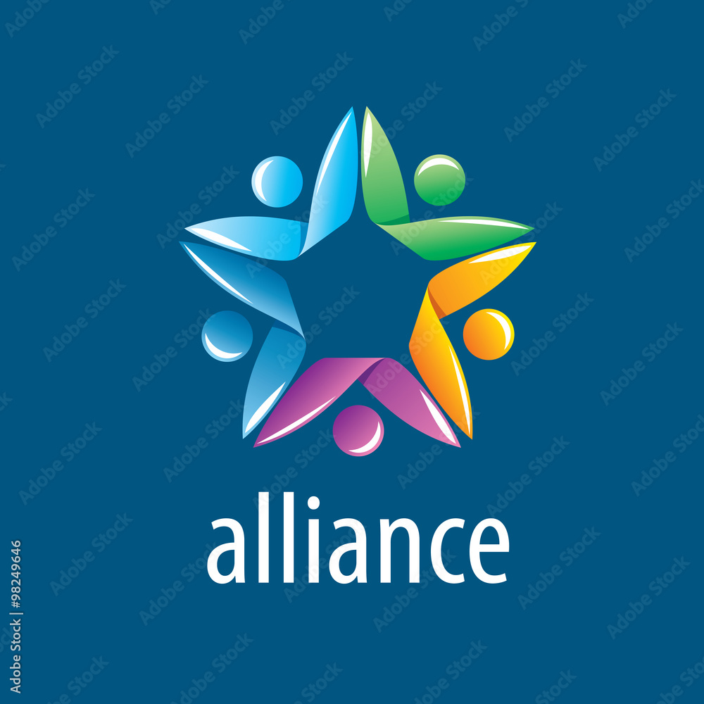 Obraz premium Human Alliance logo