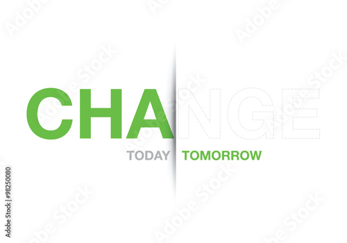 green change abstract background