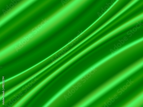 Green Satin Abstract Vector Texture