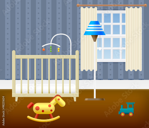 Baby Room With Furniture
