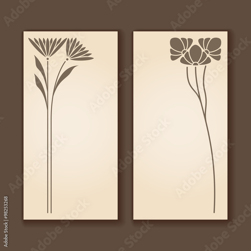 Vector set of vintage labels.