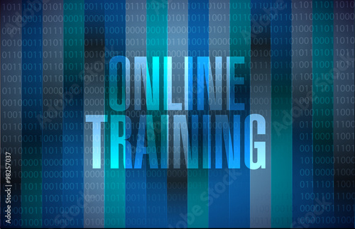 Canvastavla Online Training binary sign concept